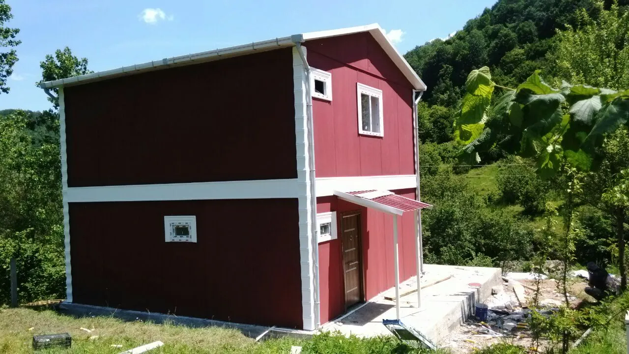 Бързо Сглобяема Двуетажна Къща